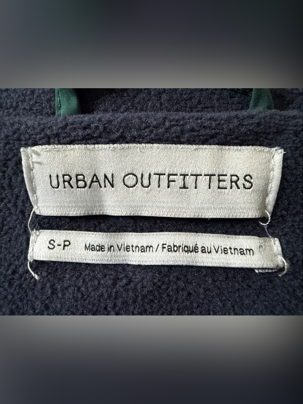 Urban Outfitters Navy Label Fleece - Picture 2 of 2